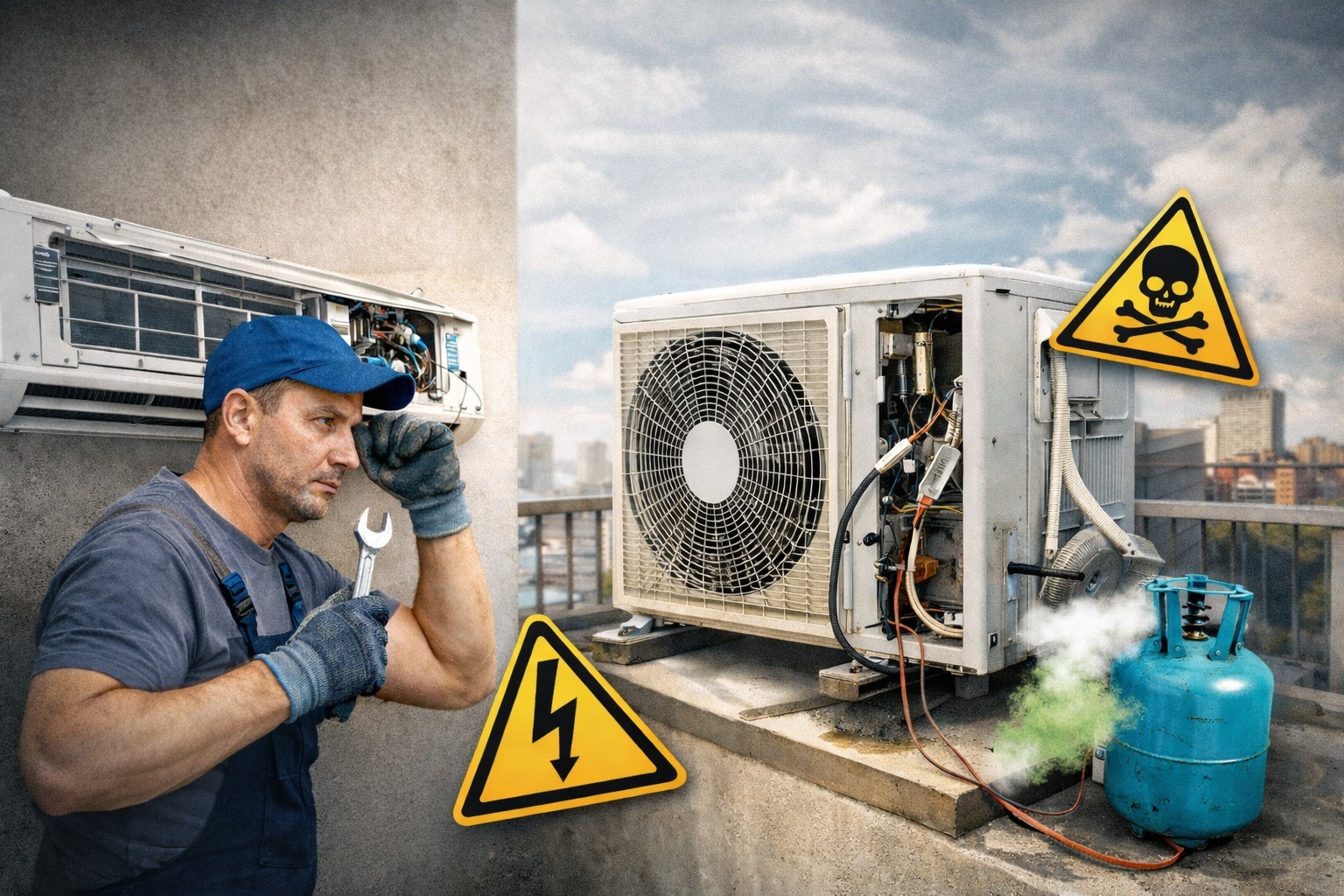 Απεγκατάσταση κλιματιστικού μόνος μου: Τι πρέπει να γνωρίζεις πριν το επιχειρήσεις